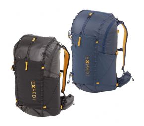 Exped Impulse 30 Litre Backpack - Raw edge grip rib hem with super fine silicone grippers