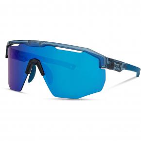 Madison Cipher Sunglasses 3 Lens Pack Crystal Gloss Blue - 