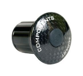 M:part Carbon Fork Top Cap Expander 1-1/8 Inch - PU material is hard wearing yet offers great grip for bare skin or gloves