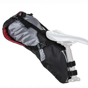 Blackburn Outpost Seat Pack With Dry Bag - Ideal for overnight trips but also works well for commuting or long day trips