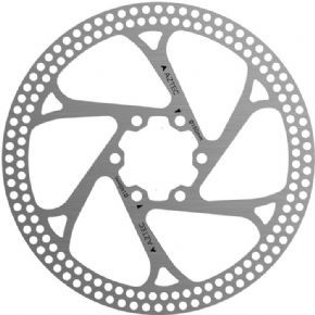 Aztec Stainless Steel Fixed Disc Rotor With Circular Cut Outs 180mm