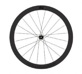 Cannondale Hollowgram R45 Cl Front Road Wheel - PU material is hard wearing yet offers great grip for bare skin or gloves