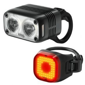 Knog Blinder Road 600 + Blinder Mini Square Light Set - 