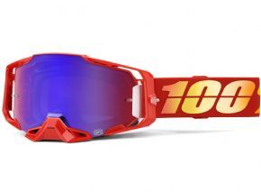 100% Armega Goggles Nuketown/Mirror Red/Blue Lens 2023 - 
