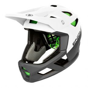 Endura Mt500 Full Face Helmet White - Junior trail essential scaled down only in size not in performance