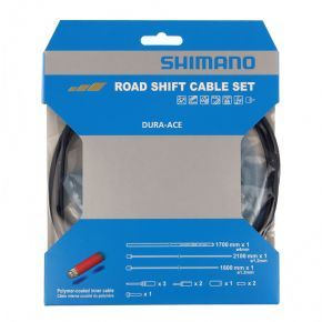 Shimano Road Gear Cable Set Polymer Coated Inners Y63z98910 - 